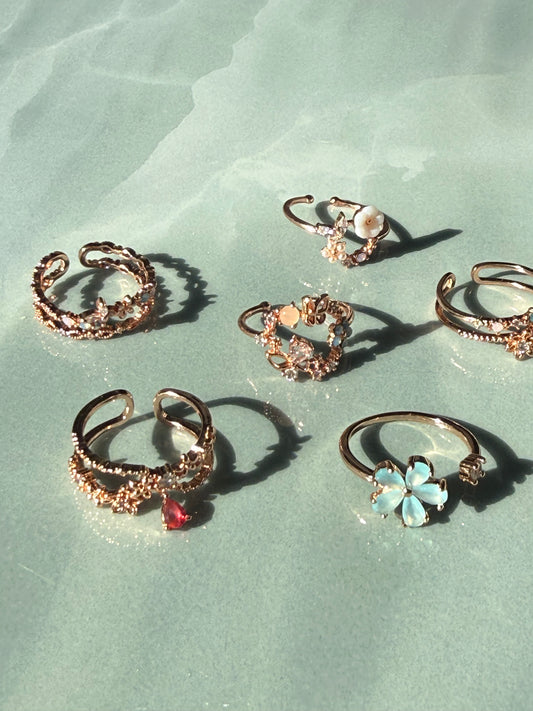 Fairy Flower Rings