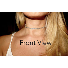 Load image into Gallery viewer, Open Back Rhinestone Necklace