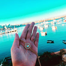 Load image into Gallery viewer, Dashing Gold Rhinestone Anklet