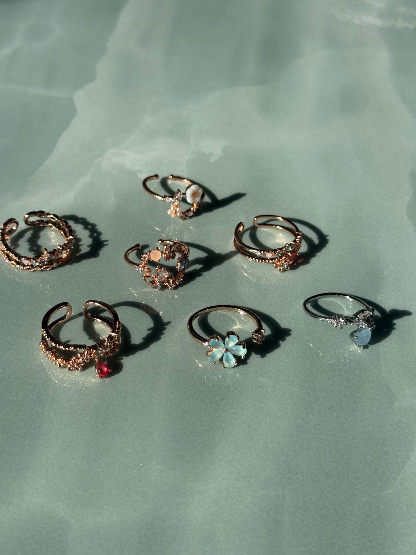 Fairy Flower Rings