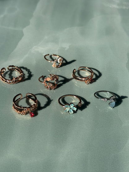 Fairy Flower Rings