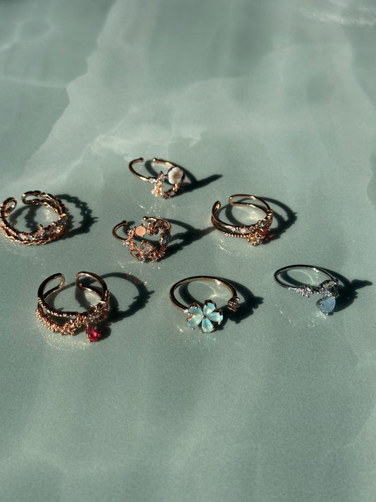Fairy Flower Rings