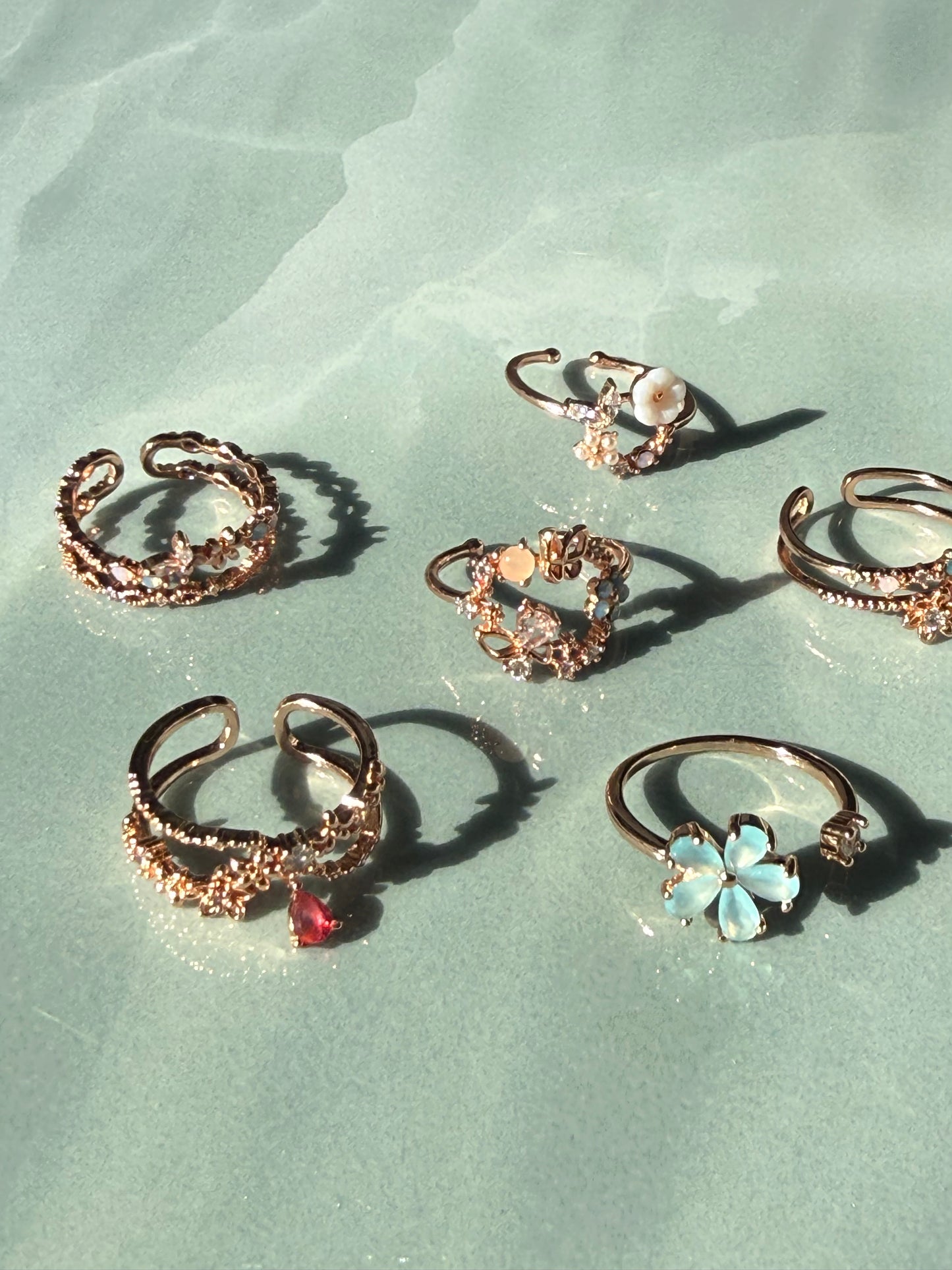 Fairy Flower Rings