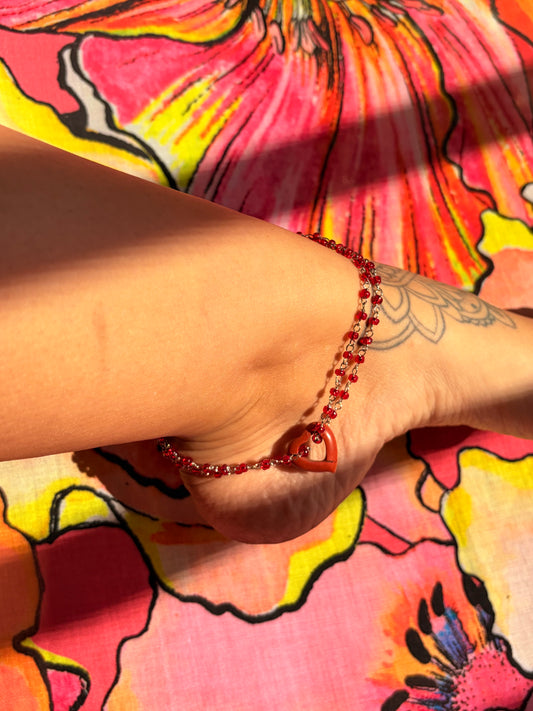 Fell in Love in Lisboa Anklet