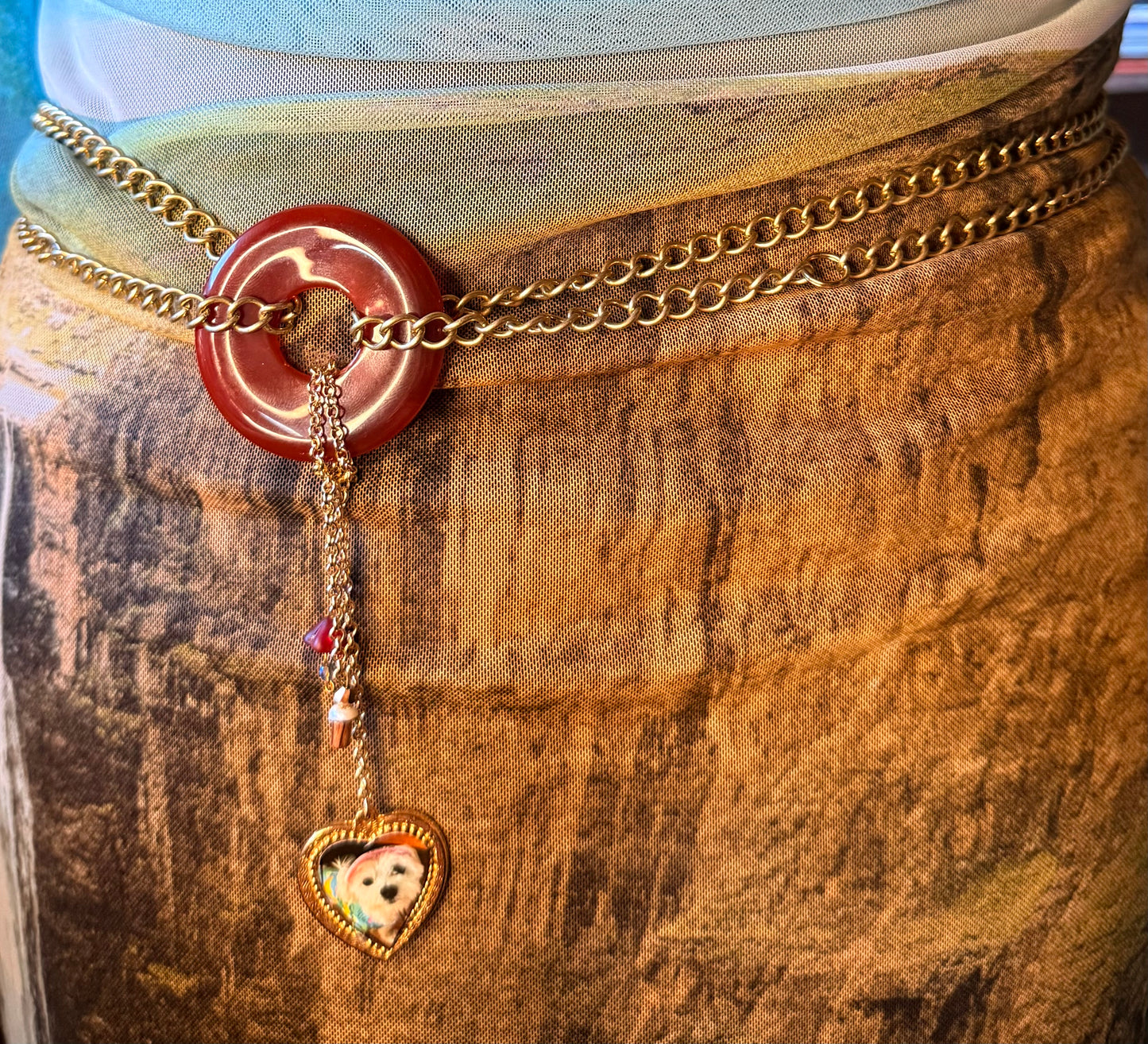 My Muse Photo Charm Double Chain