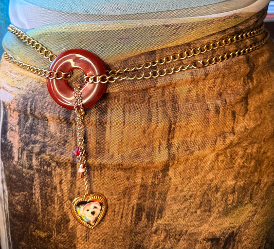 My Muse Photo Charm Double Chain