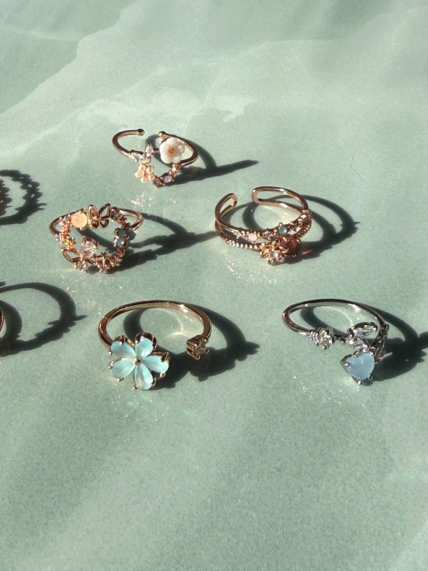 Fairy Flower Rings