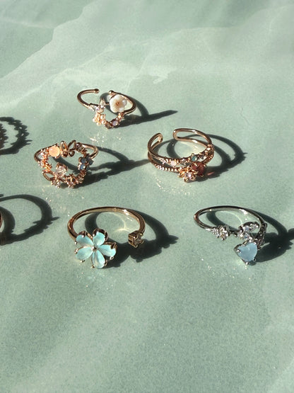 Fairy Flower Rings