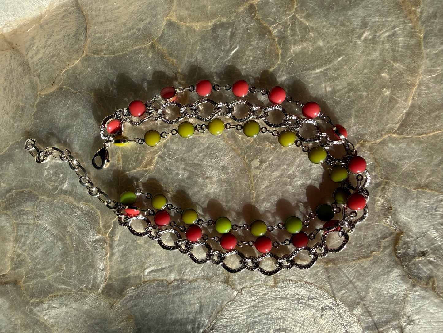 Triple Strand Anklet