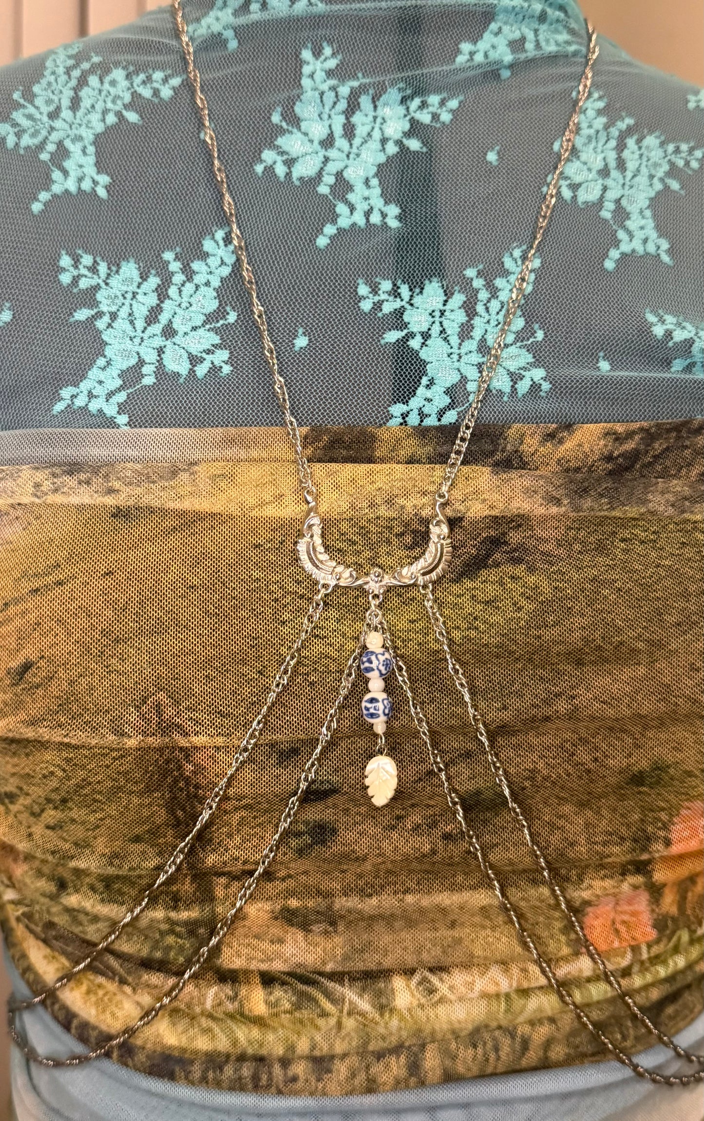 Ornate Frame Body Chain