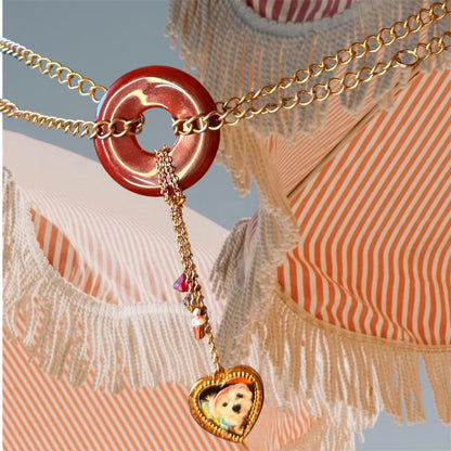 My Muse Photo Charm Double Chain