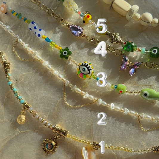 Choose Your Mediterranean Inspired Anklet
