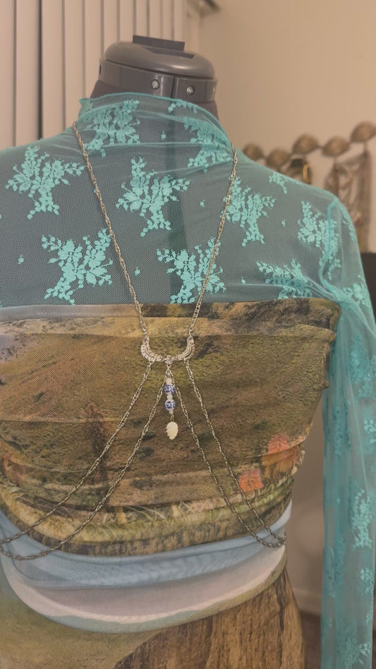 Ornate Frame Body Chain