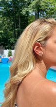 Load image into Gallery viewer, Rhinestone Drip Ear Climber Earrings
