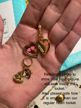 Load image into Gallery viewer, Dainty Heart Locket Necklace
