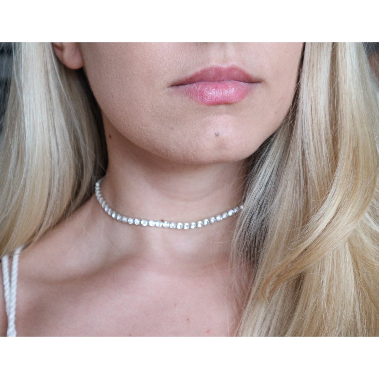 Bright Days Rhinestone Choker
