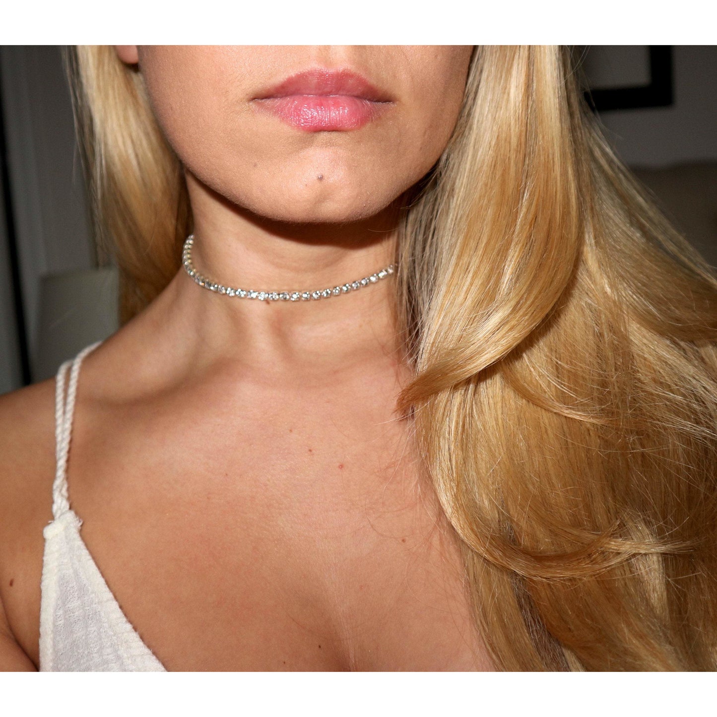 Bright Days Rhinestone Choker