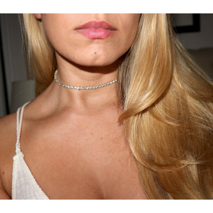 Bright Days Rhinestone Choker