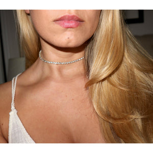 Bright Days Rhinestone Choker