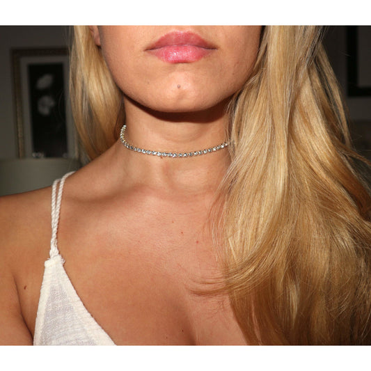 Bright Days Rhinestone Choker