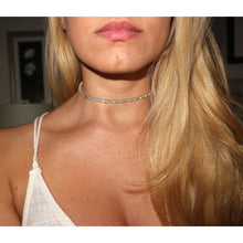 Load image into Gallery viewer, Bright Days Rhinestone Choker
