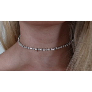 Bright Days Rhinestone Choker