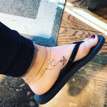 Load image into Gallery viewer, Wanderlust Double Layer Anklet
