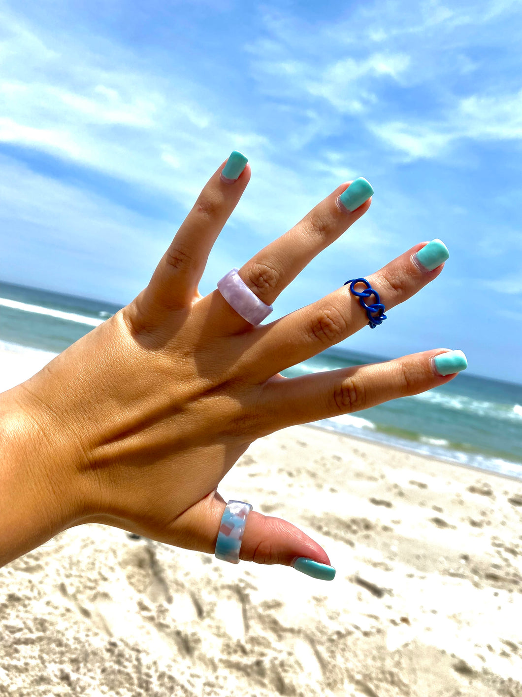Marble Ring Set