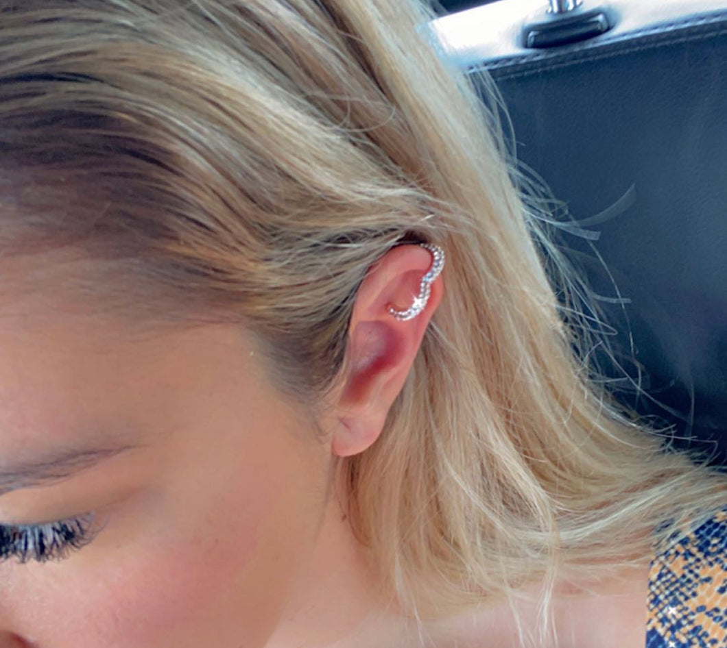 Heart Cuff Earrings