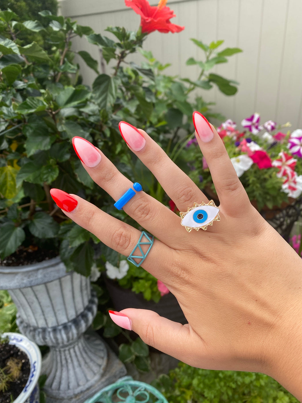 Eye On You Ring Set