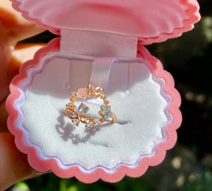 Borboleta Earrings and Ring Set